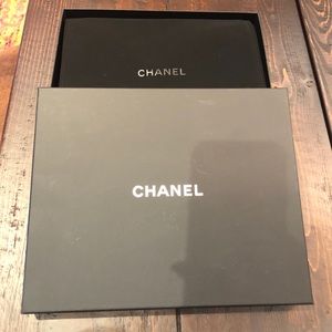 Chanel necklace box and packing materials